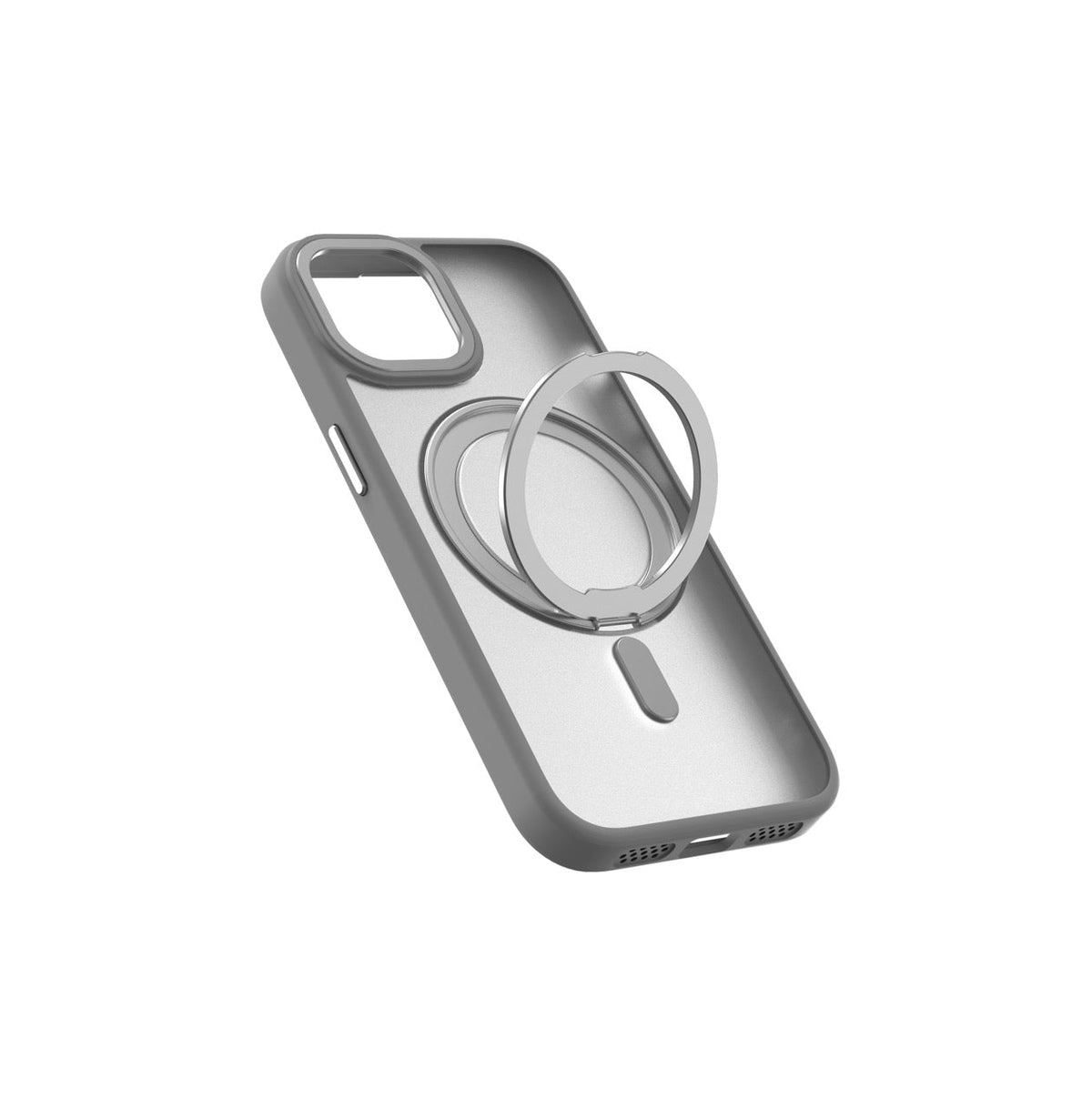 iStorm essentials iPhone 14/13 Magnetic Ring Case Advanced Grey