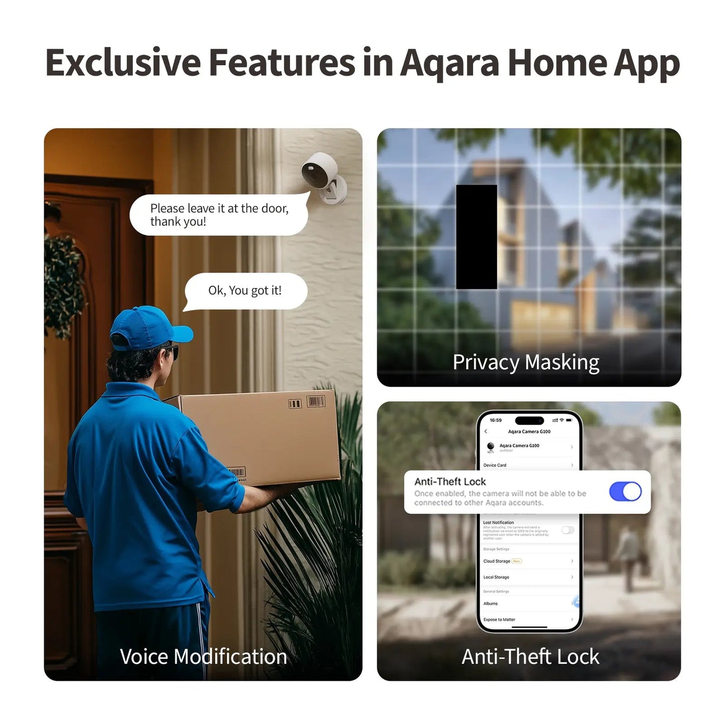 Aqara Camera G100 - White