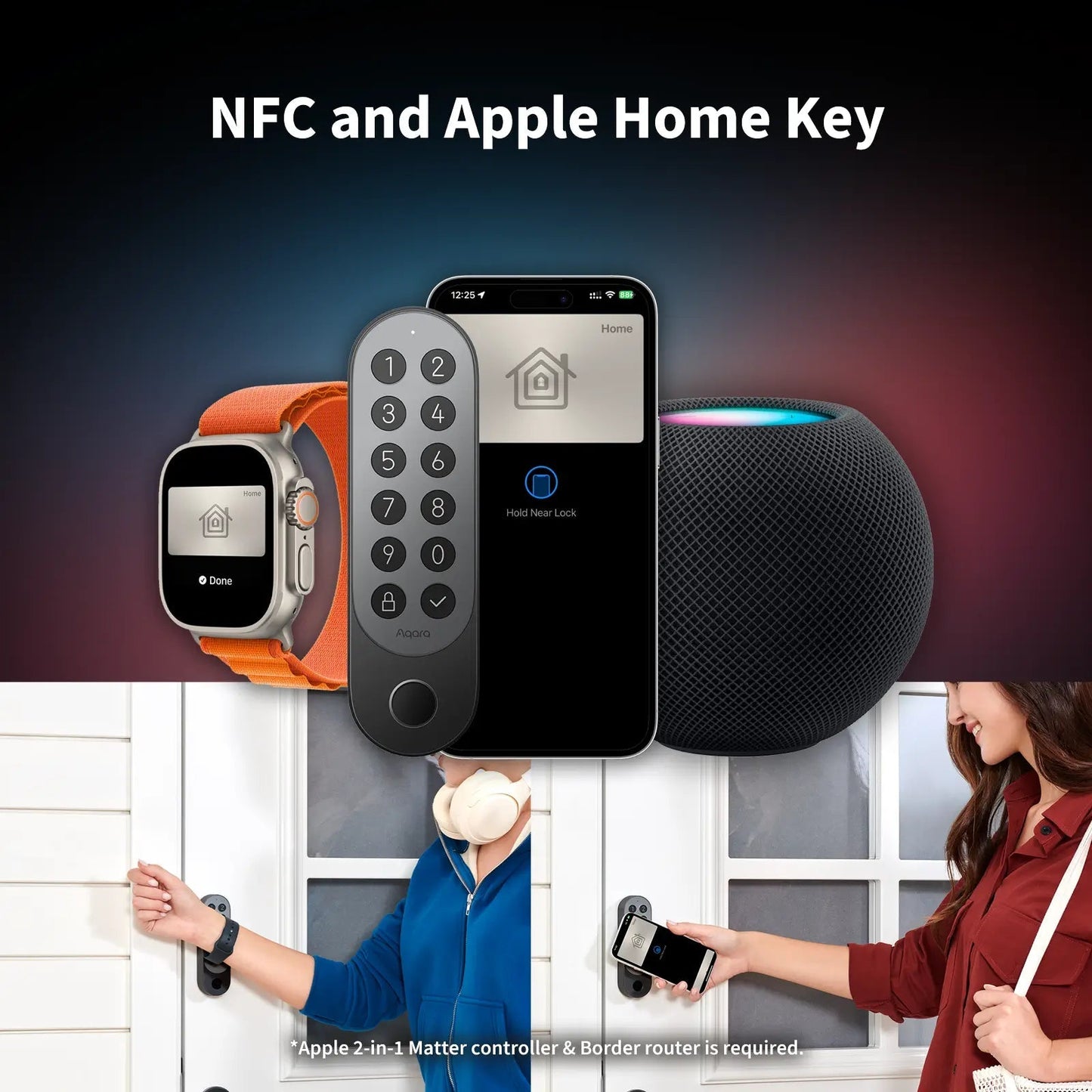 Aqara Smart Lock U200 (Offline, Black)