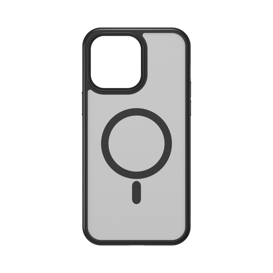 iStorm essentials iPhone 14/13 Magnetic Silicone Case Black