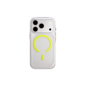 Uniq Combat Active iPhone 17 Pro Case Magclick - Clear/Lime