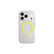 Uniq Combat Active iPhone 17 Pro Max Case Magclick - Clear/Lime