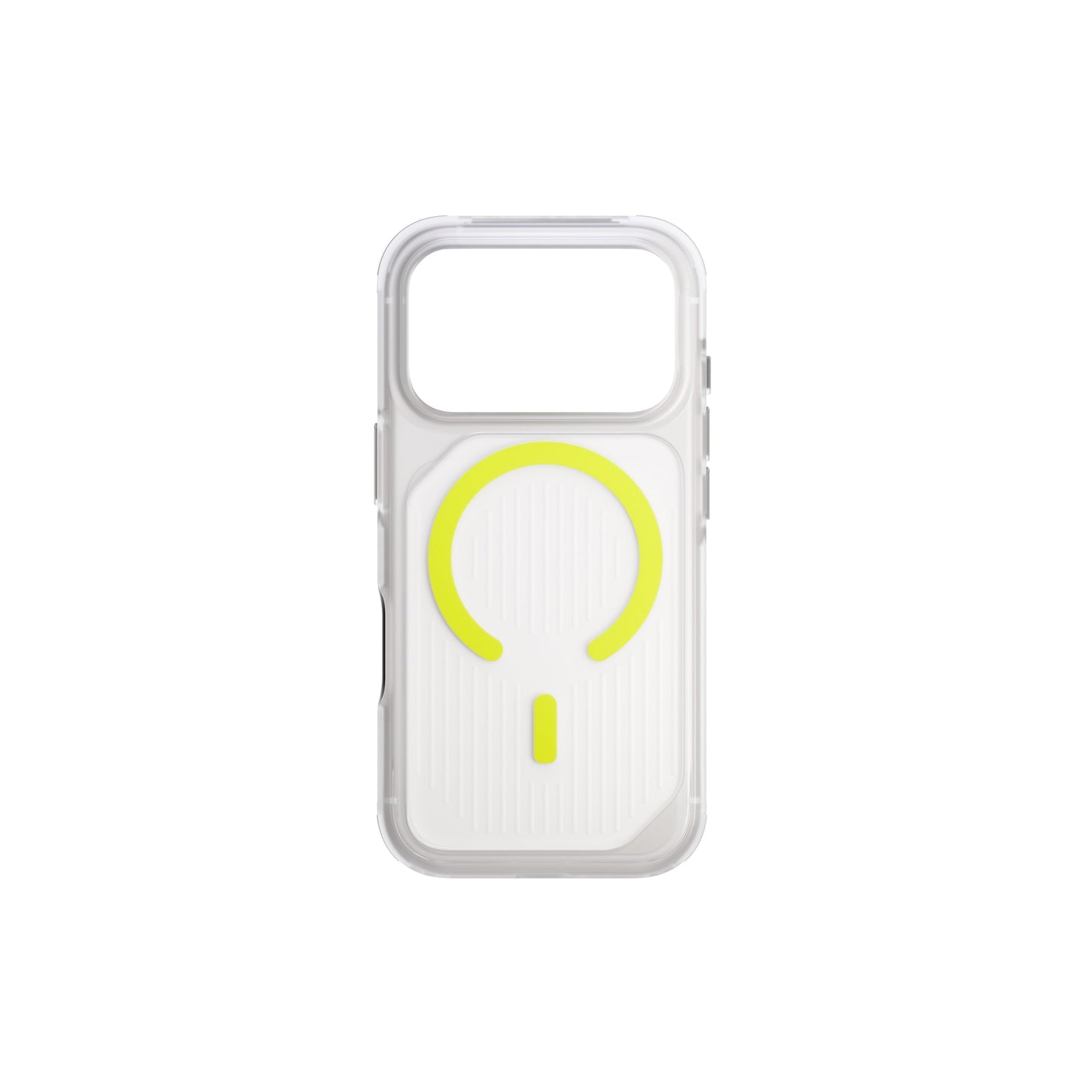 Uniq Combat Active iPhone 17 Pro Max Case Magclick - Clear/Lime