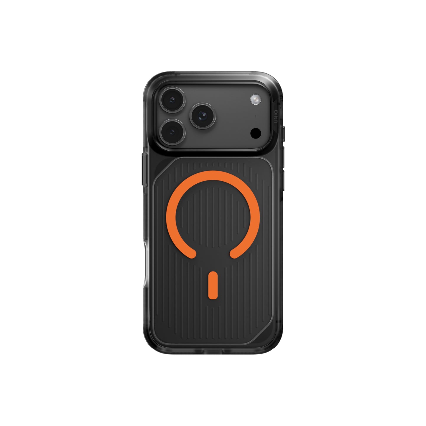 Uniq Combat Active iPhone 17 Pro Case Magclick - Smoke/Orange