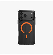 Uniq Combat Active iPhone 17 Pro Max Case Magclick - Smoke/Orange