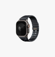 Uniq Fluo Magnetic Strap With Connector Bundle 49-40mm - Midnight Black