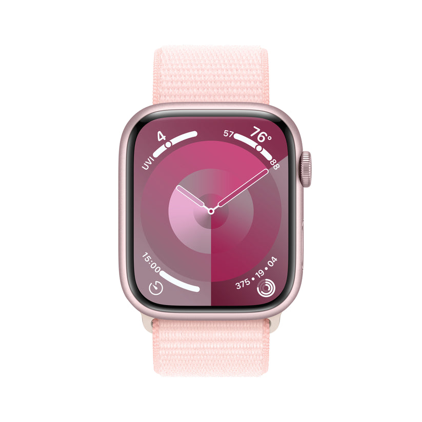 Apple_Watch_Series_9_LTE_45mm_Pink_Aluminum_Light_Pink_Sport_Loop_PDP_Image_Position-2__WWEN