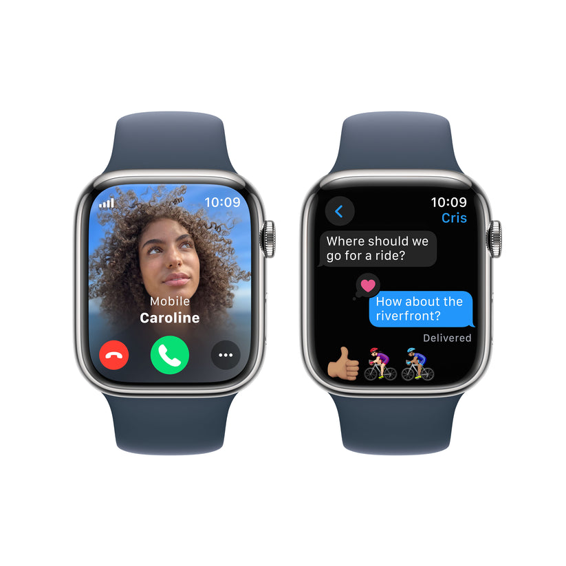 Apple_Watch_Series_9_LTE_45mm_Silver_Stainless_Steel_Storm_Blue_Sport_Band_PDP_Image_Position-6__WWEN