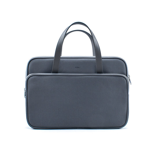 JCPal Milan Briefcase, 13"/14" Stone