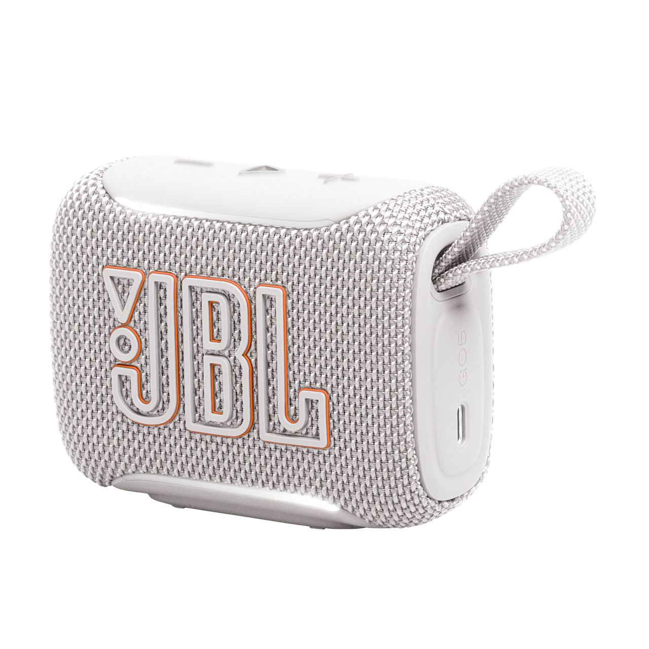 JBL GO 5 Portable Bluetooth Speaker – White