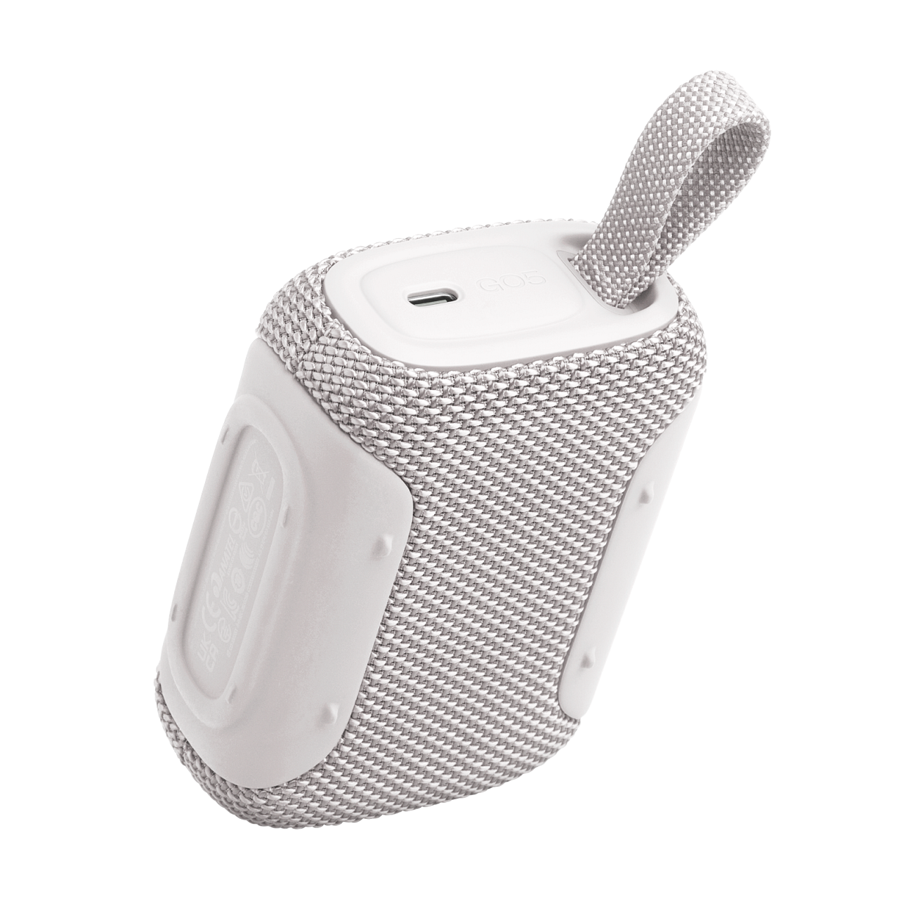 JBL GO 5 Portable Bluetooth Speaker – White