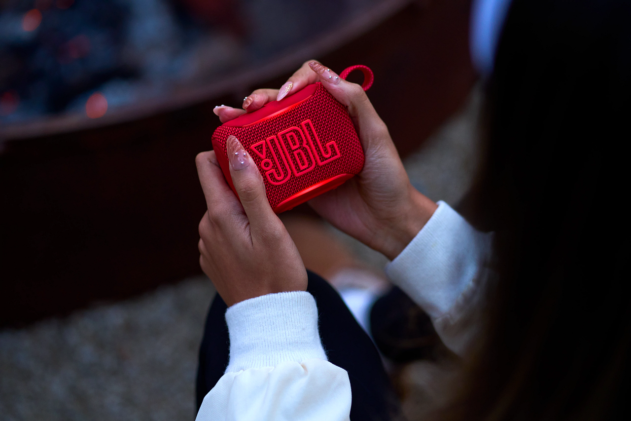 JBL GO 5 Portable Bluetooth Speaker – Pink