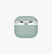 Uniq Lino Hybrid Liquid Silicone AirPods 4th Case - Green