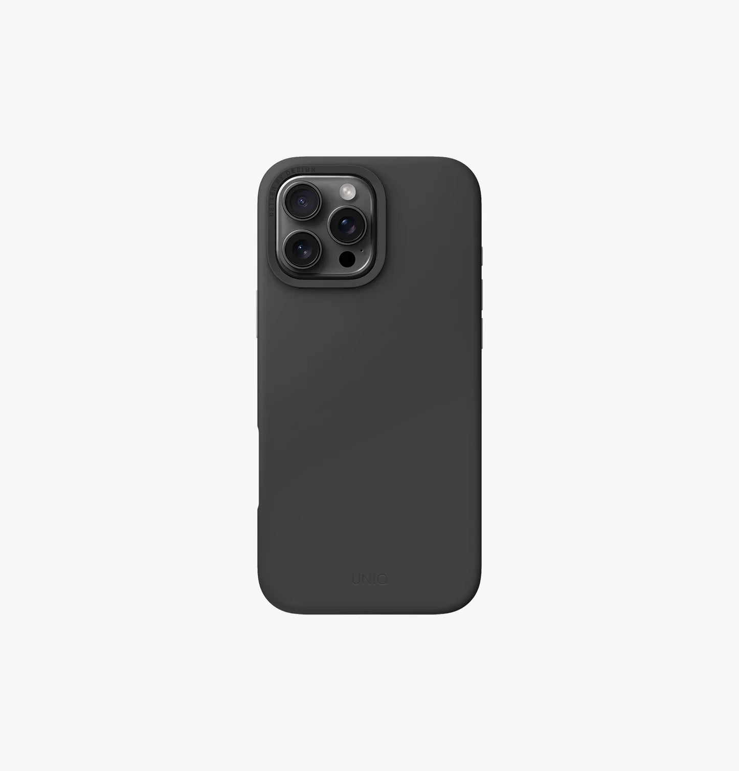 Uniq Lino Hue Magsafe For iPhone 16 Pro - Charcoal Grey