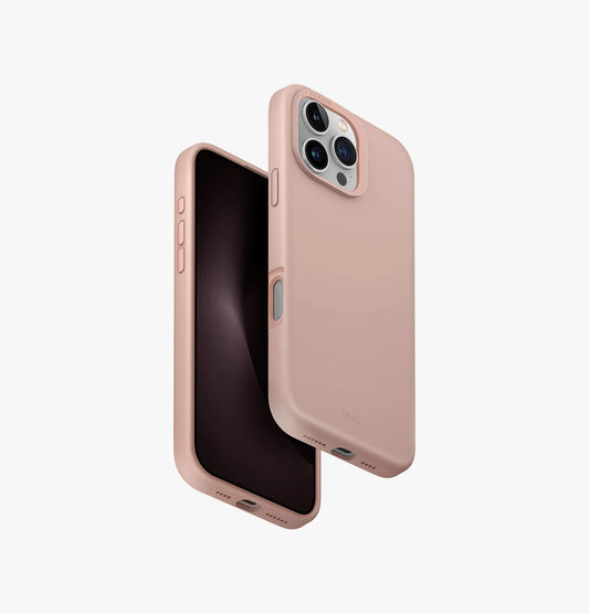 Uniq Lino Hue Magsafe For iPhone 16 Pro Max - Blush Pink