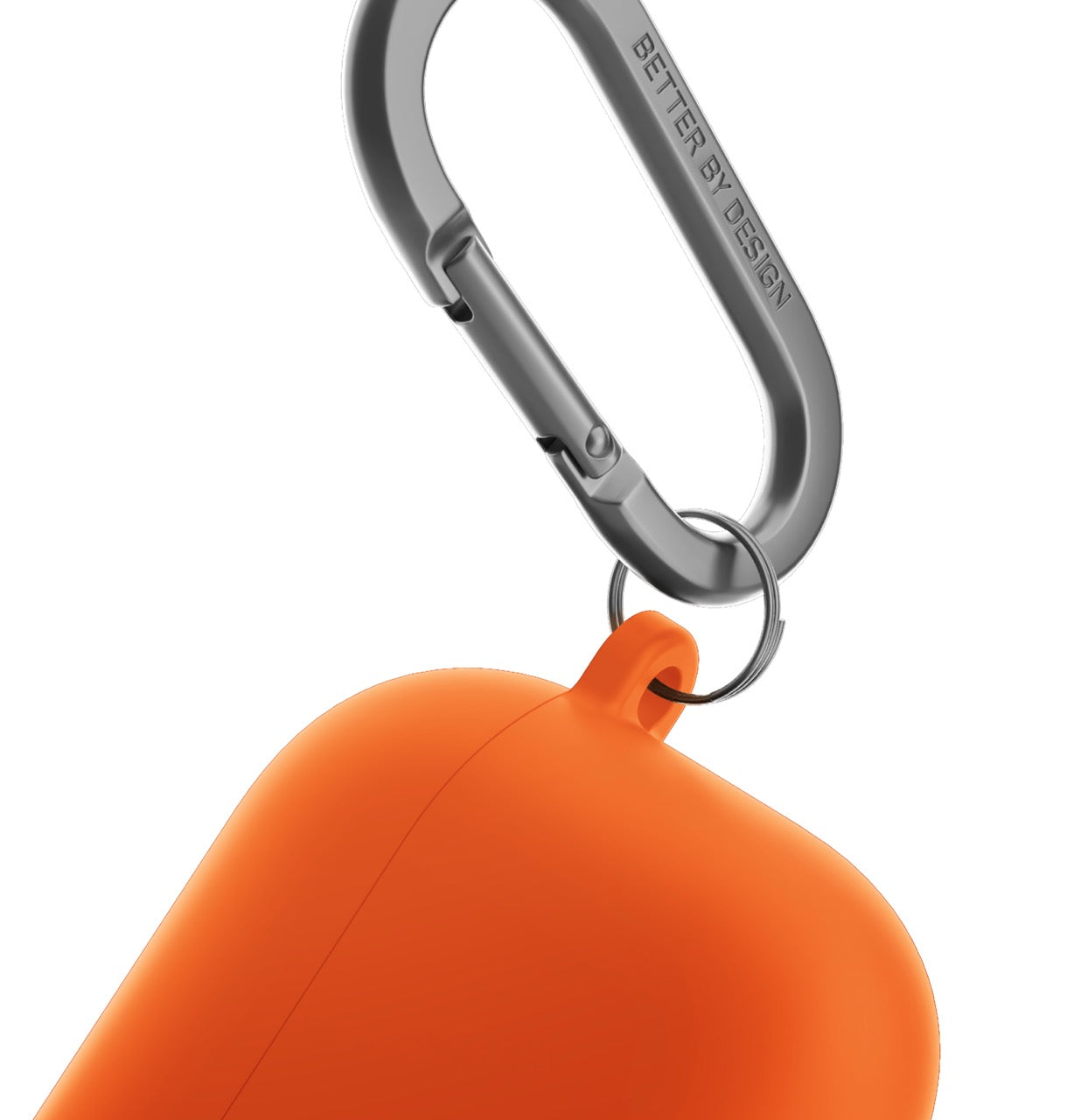 Uniq Nexo AirPods 4th Gen Case with Hook - Orange