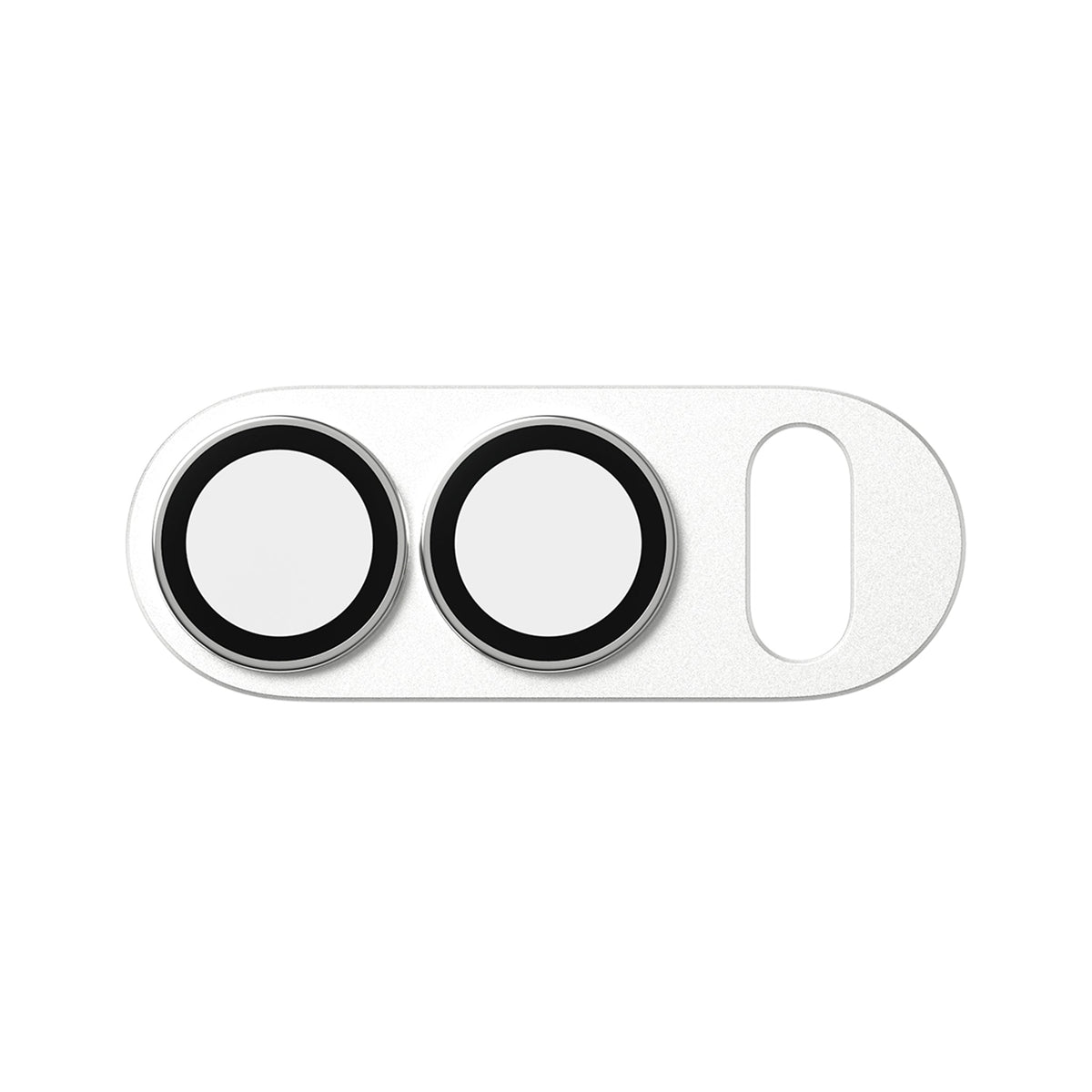 PanzerGlass Fender Camera Lens Protector Silver iPhone Duo