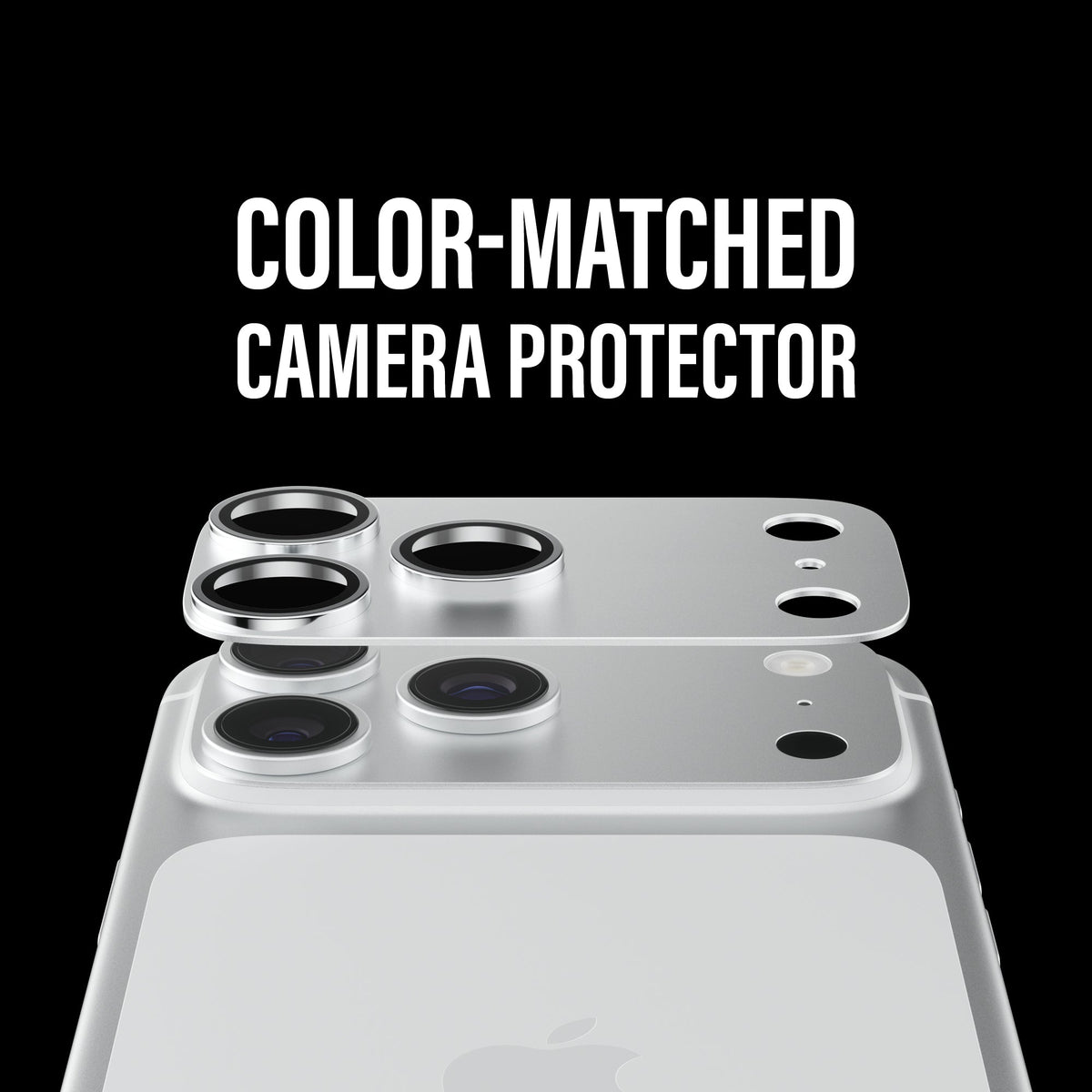 PanzerGlass Fender Camera Protector Silver for iPhone 18 Pro Max