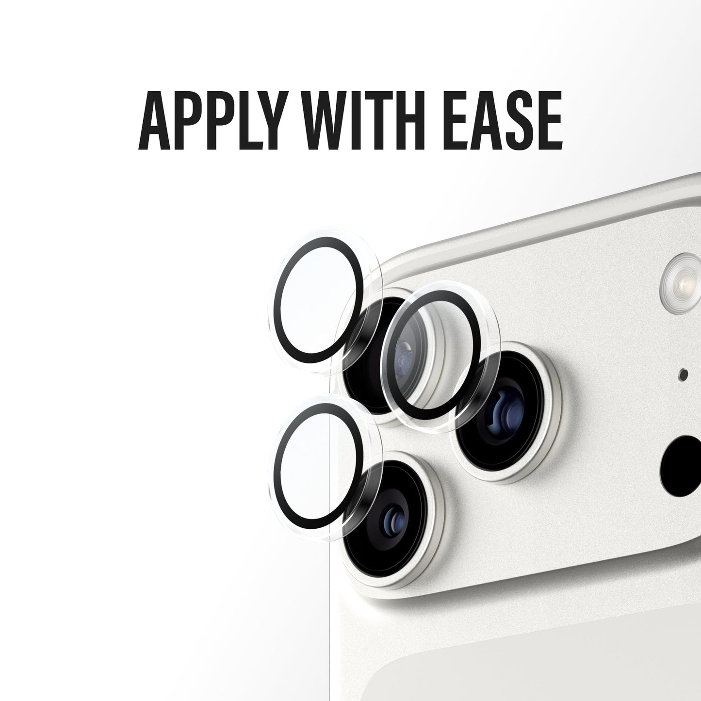 PanzerGlass Hoops Transparent Camera Lens Protector iPhone 17 Pro | iPhone 17 Pro Max