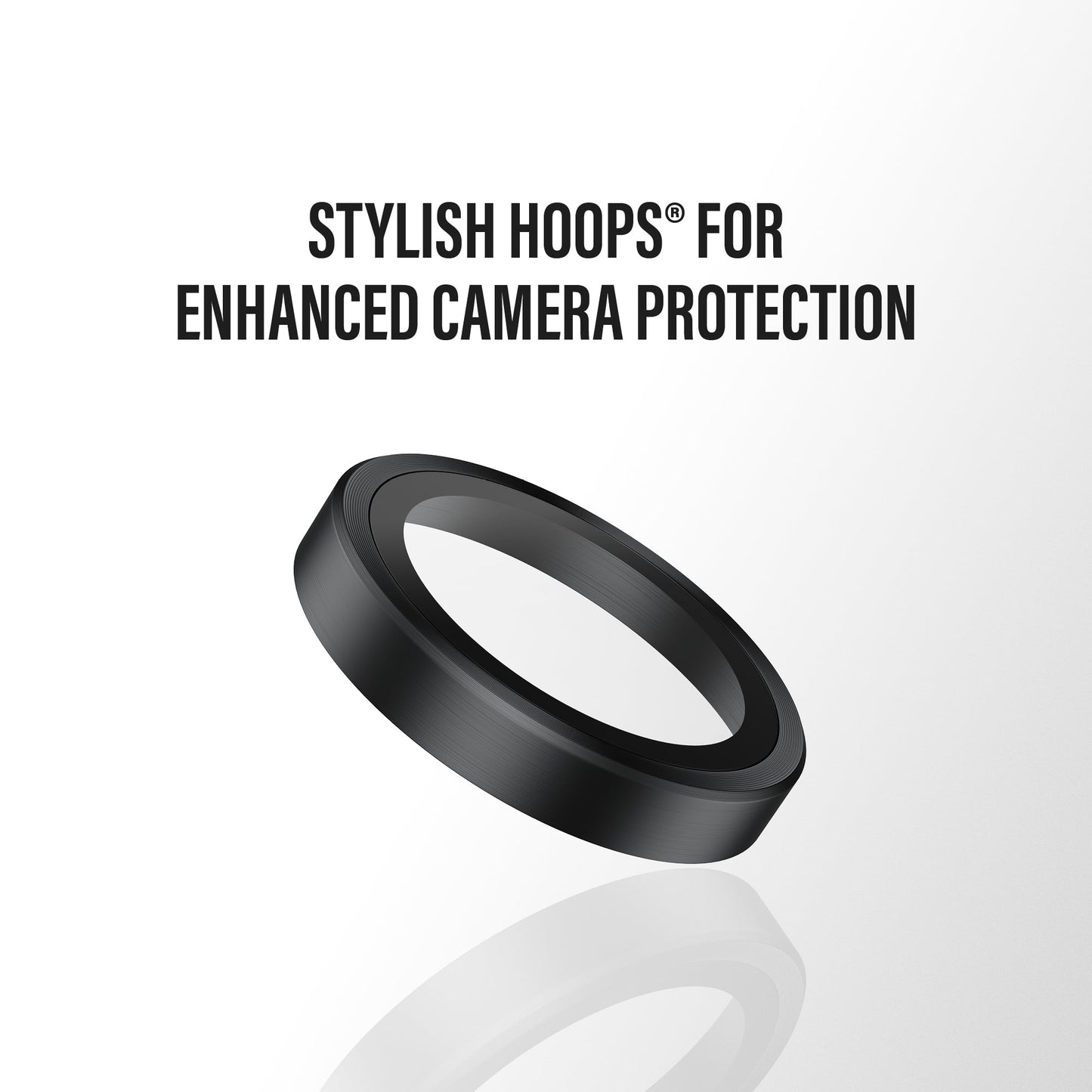 PanzerGlass Hoops Black Camera Lens Protector iPhone 17