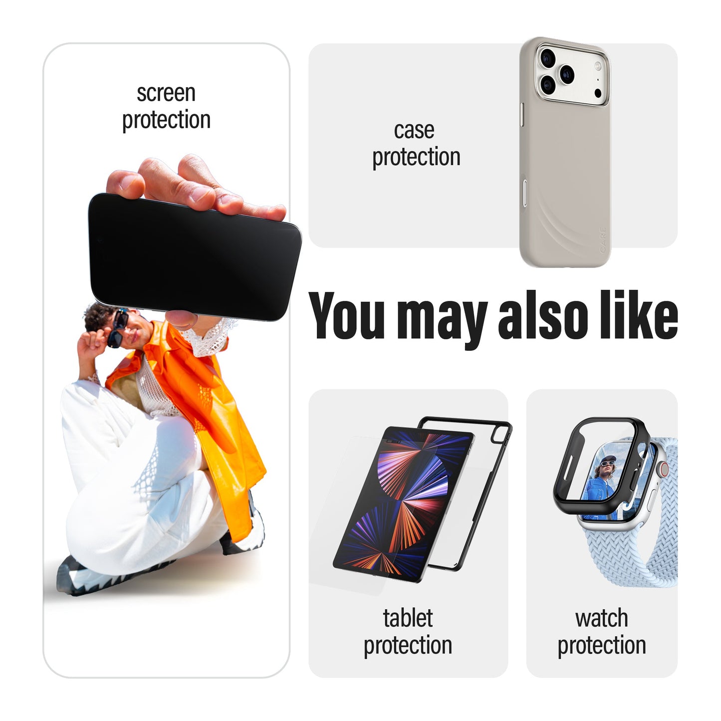 PanzerGlass Hoops Black Camera Lens Protector iPhone 17