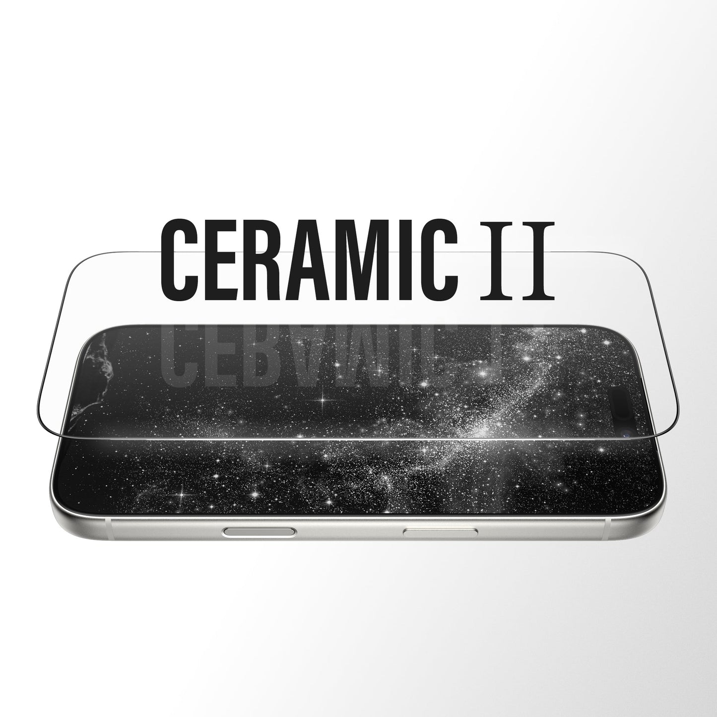 PanzerGlass Ceramic Screen Protector iPhone 17 Pro | Ultra-Wide Fit w. EasyAligner