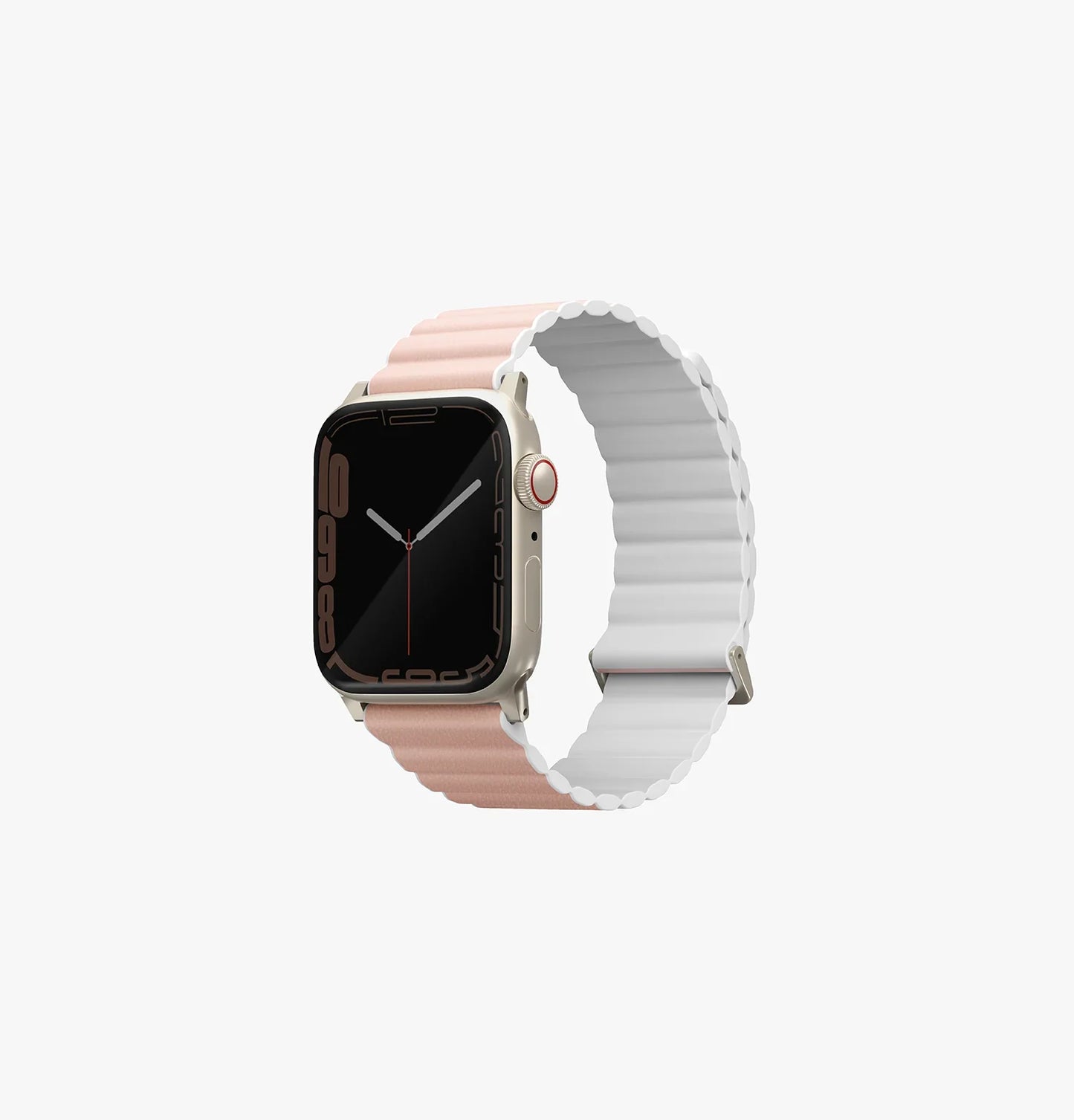 Uniq Revix Prem Edition Reversible Mag AW Strap 41/40/38mm - Blush Pink / White