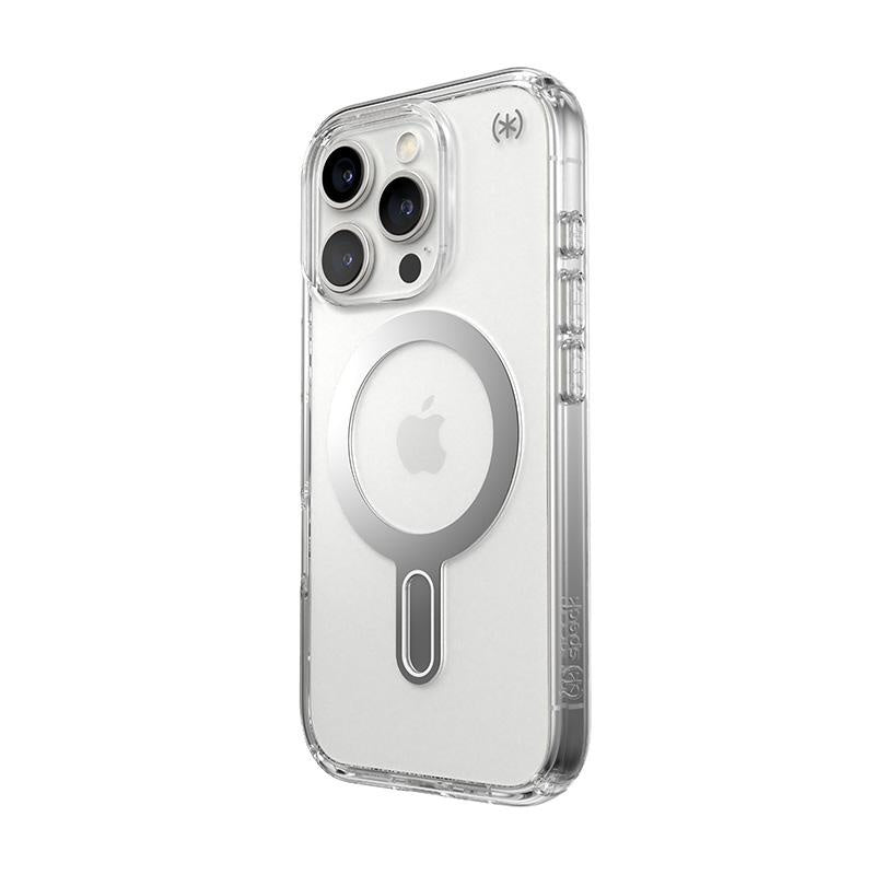 Speck Presidio Perfect-Clear MagSafe with ClickLock - iPhone 16 Pro Max
