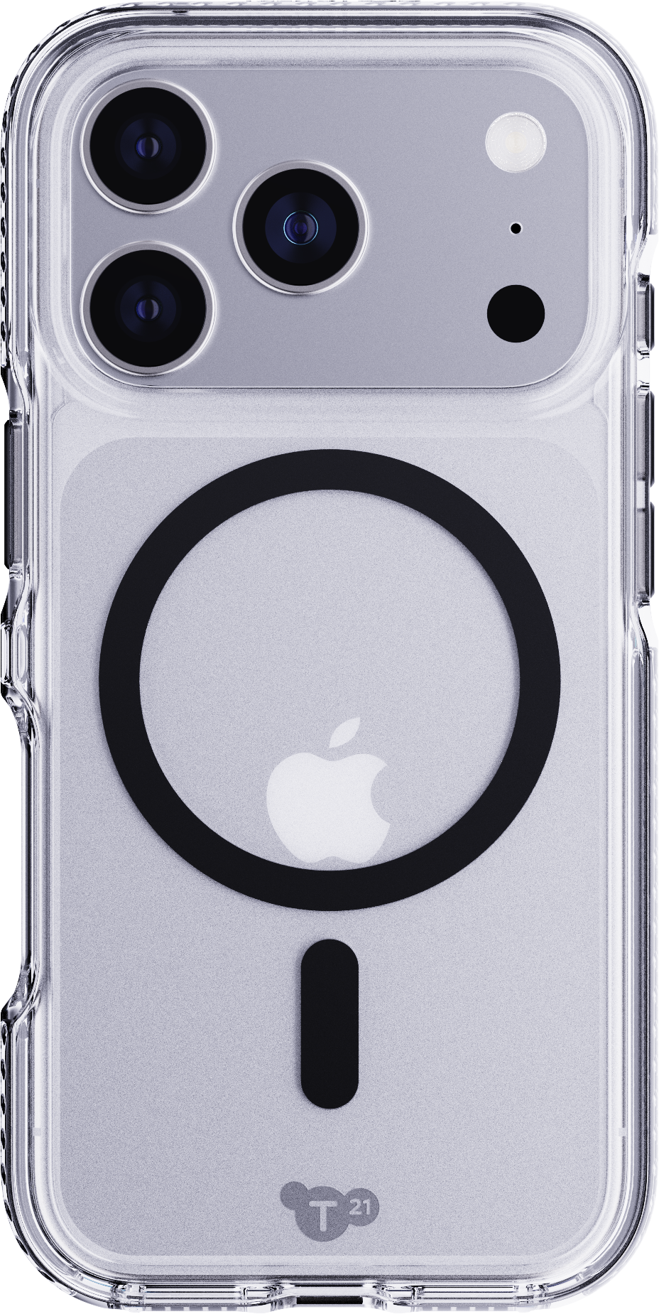 Tech21 EvoCrystal iPhone 17 Pro Case MagSafe - Clear/Black