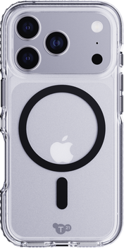 Tech21 EvoCrystal iPhone 17 Pro Case MagSafe - Clear/Black