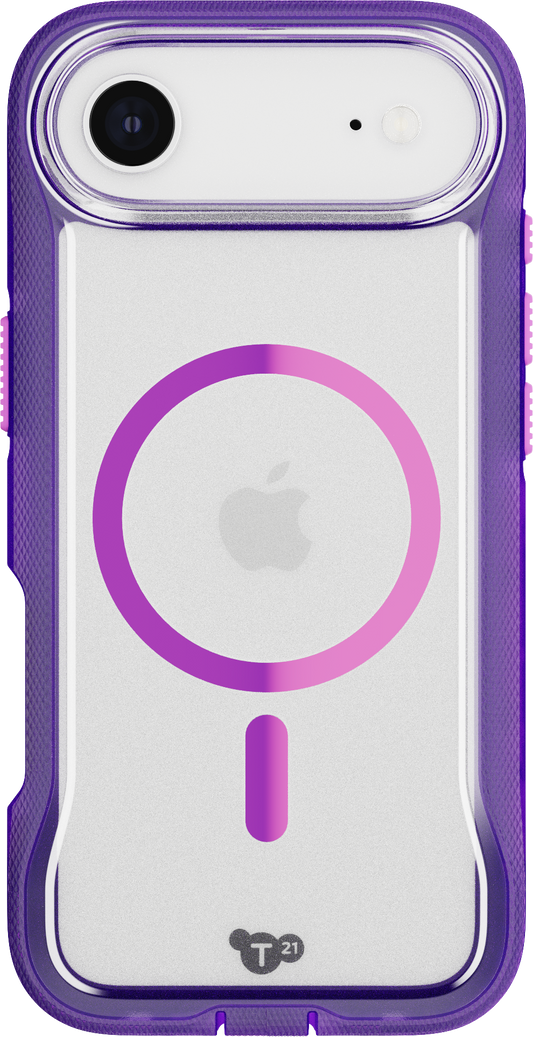 Tech21 EvoPro iPhone 17 Air Case MagSafe - Kindered Purple/Cyber ​​Pink