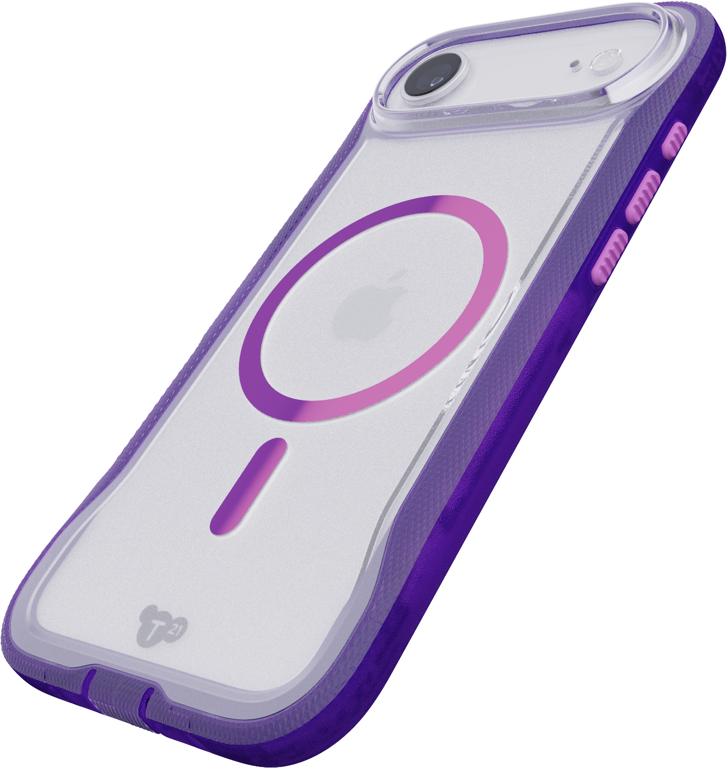 Tech21 EvoPro iPhone 17 Air Case MagSafe - Kindered Purple/Cyber ​​Pink
