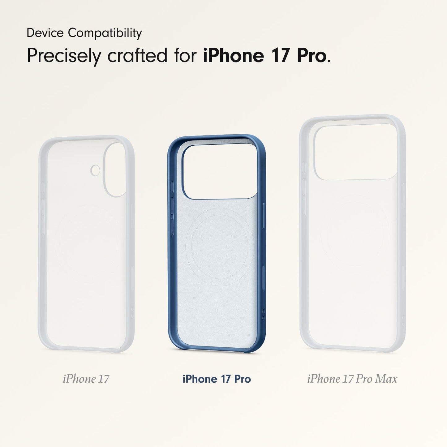 Beats iPhone 17 Pro Kickstand Case with MagSafe and Camera Control - Bedrock Blue