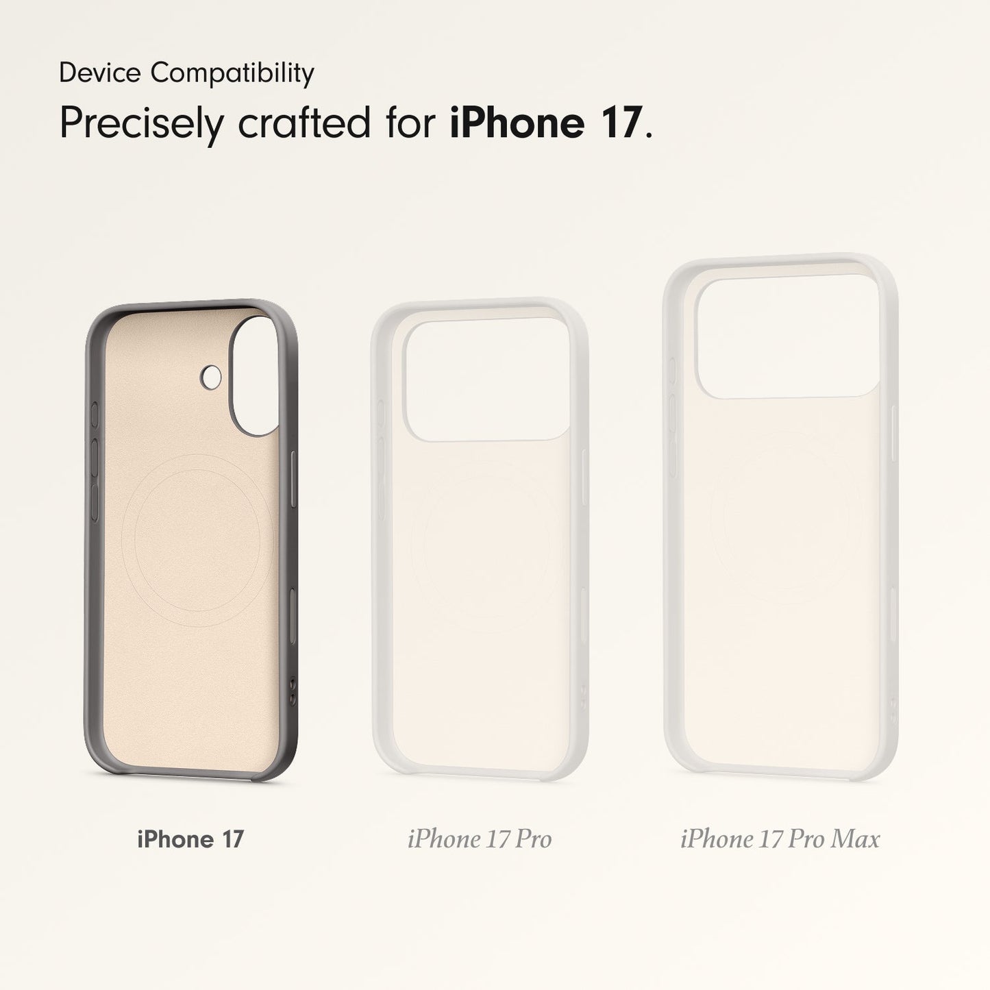 Beats iPhone 17 Kickstand Case with MagSafe - Granite Gray