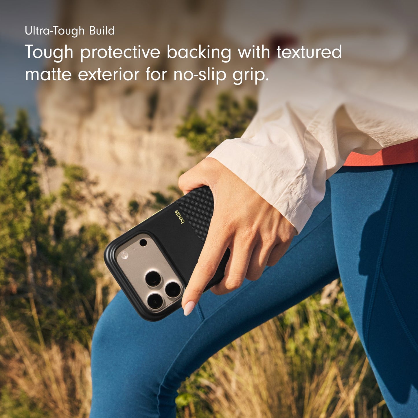 Beats iPhone 17 Rugged Case with MagSafe and Camera Control – Everest Black