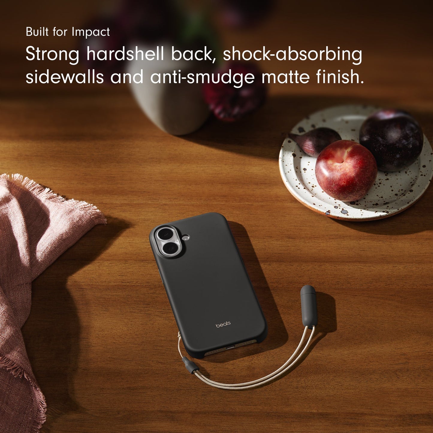 Beats iPhone 17 Kickstand Case with MagSafe - Granite Gray