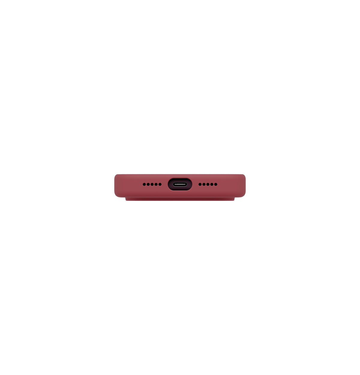 Uniq Lino iPhone 18 Pro Case - Cranberry Red