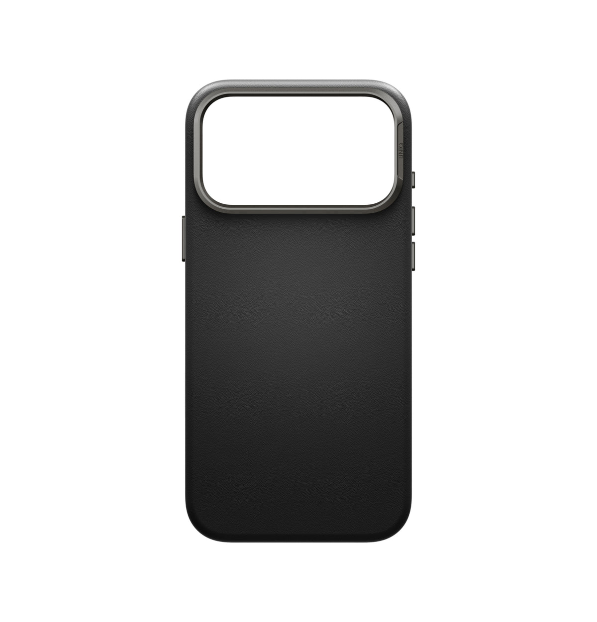 Uniq Lyden Vegan Leather iPhone 18 Pro Max Case - Dallas Black