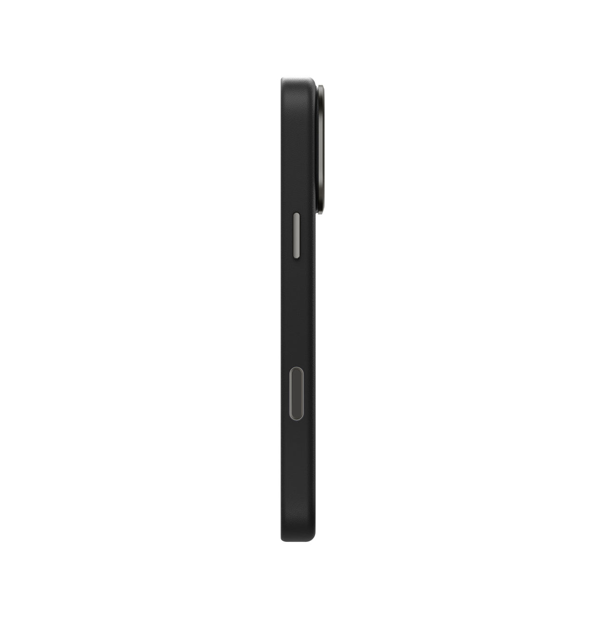 Uniq Lyden Vegan Leather iPhone 18 Pro Case - Dallas Black