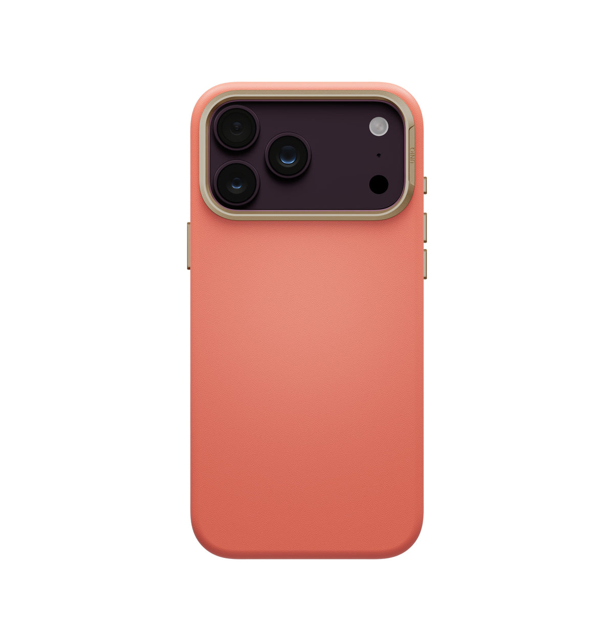 Uniq Lyden Vegan Leather iPhone 18 Pro Case - Terra Cotta