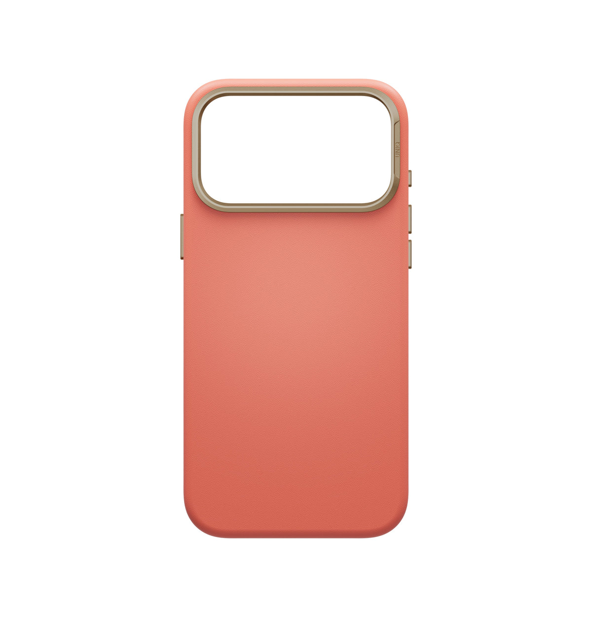 Uniq Lyden Vegan Leather iPhone 18 Pro Case - Terra Cotta