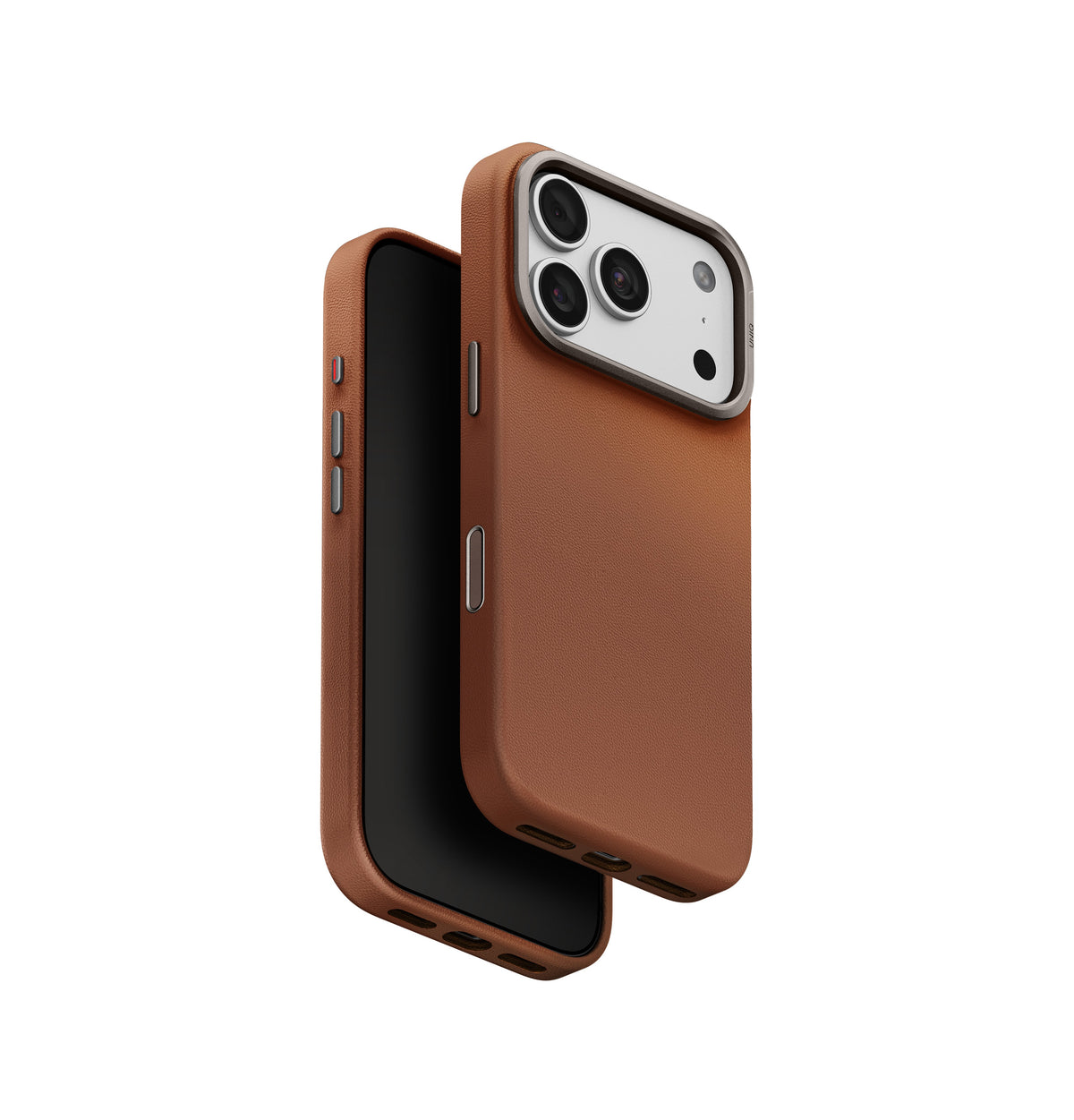 Uniq Lyden Vegan Leather iPhone 18 Pro Max Case - Caramel