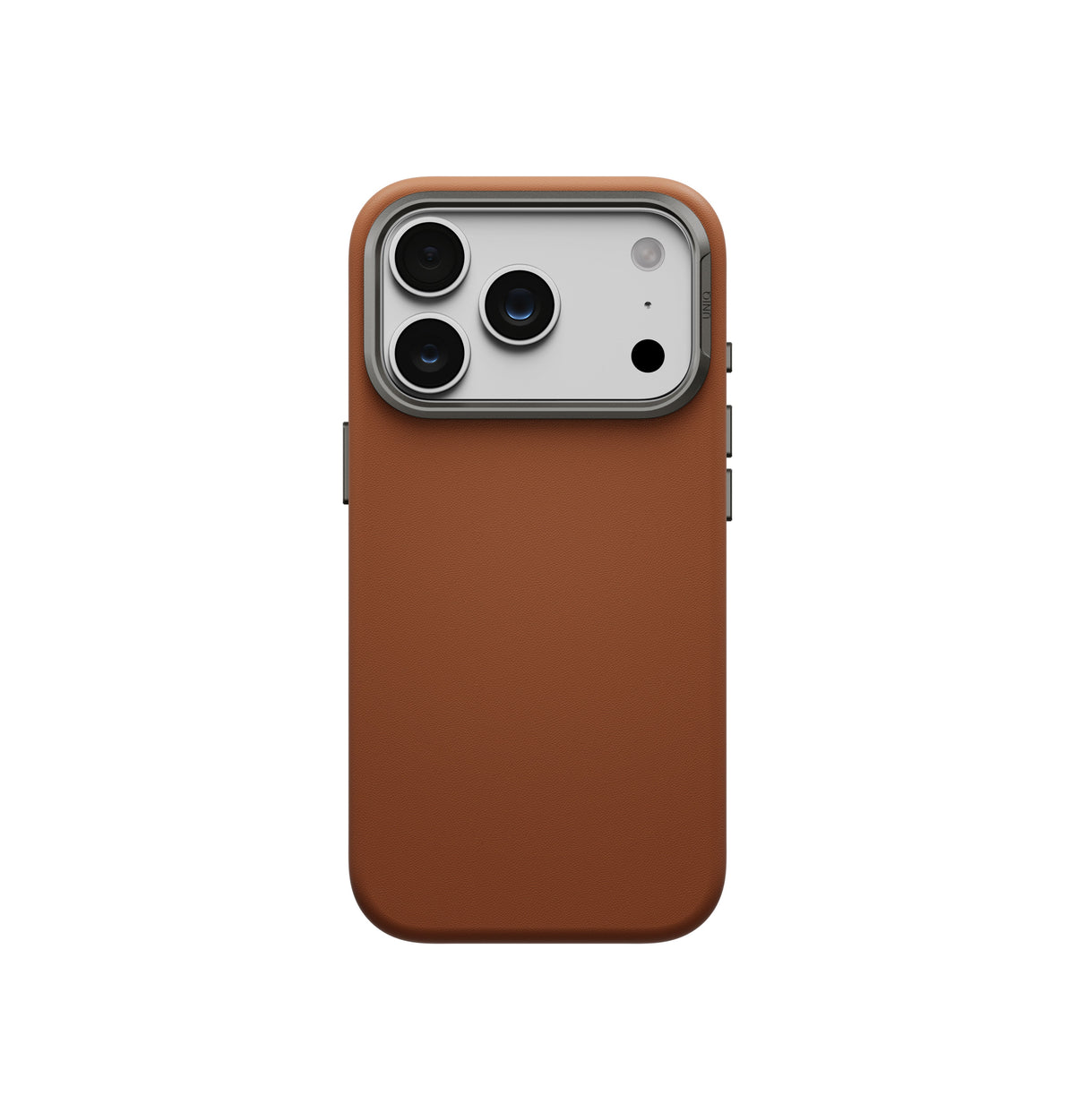 Uniq Lyden Vegan Leather iPhone 18 Pro Max Case - Caramel