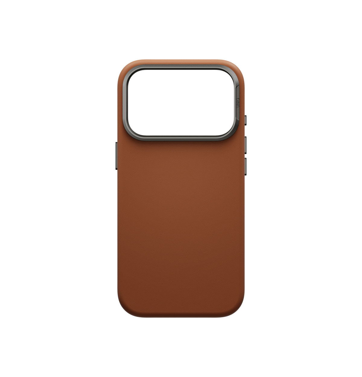 Uniq Lyden Vegan Leather iPhone 18 Pro Max Case - Caramel