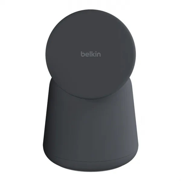 Belkin BoostCharge Pro 2-in-1 Wireless Charging Dock with MagSafe 15W - Charcoal