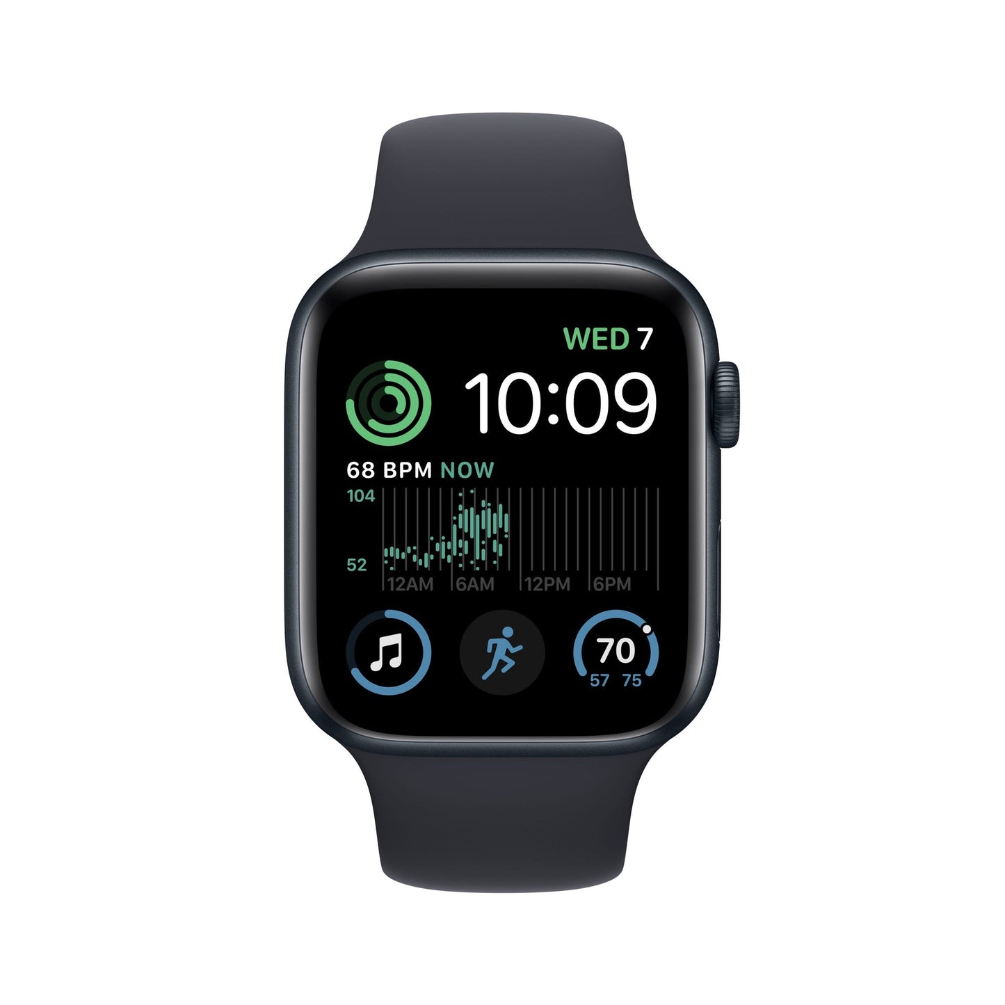 Apple Watch SE GPS + Cellular, 44mm Midnight (2022)
