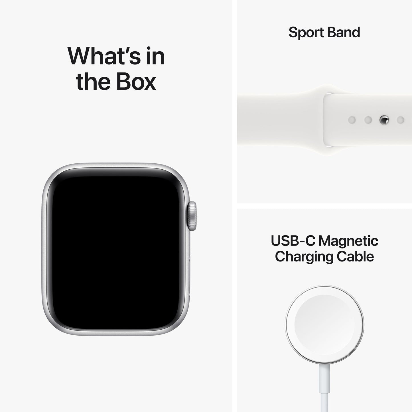 Apple Watch SE GPS + Cellular, 44mm Silver (2022)