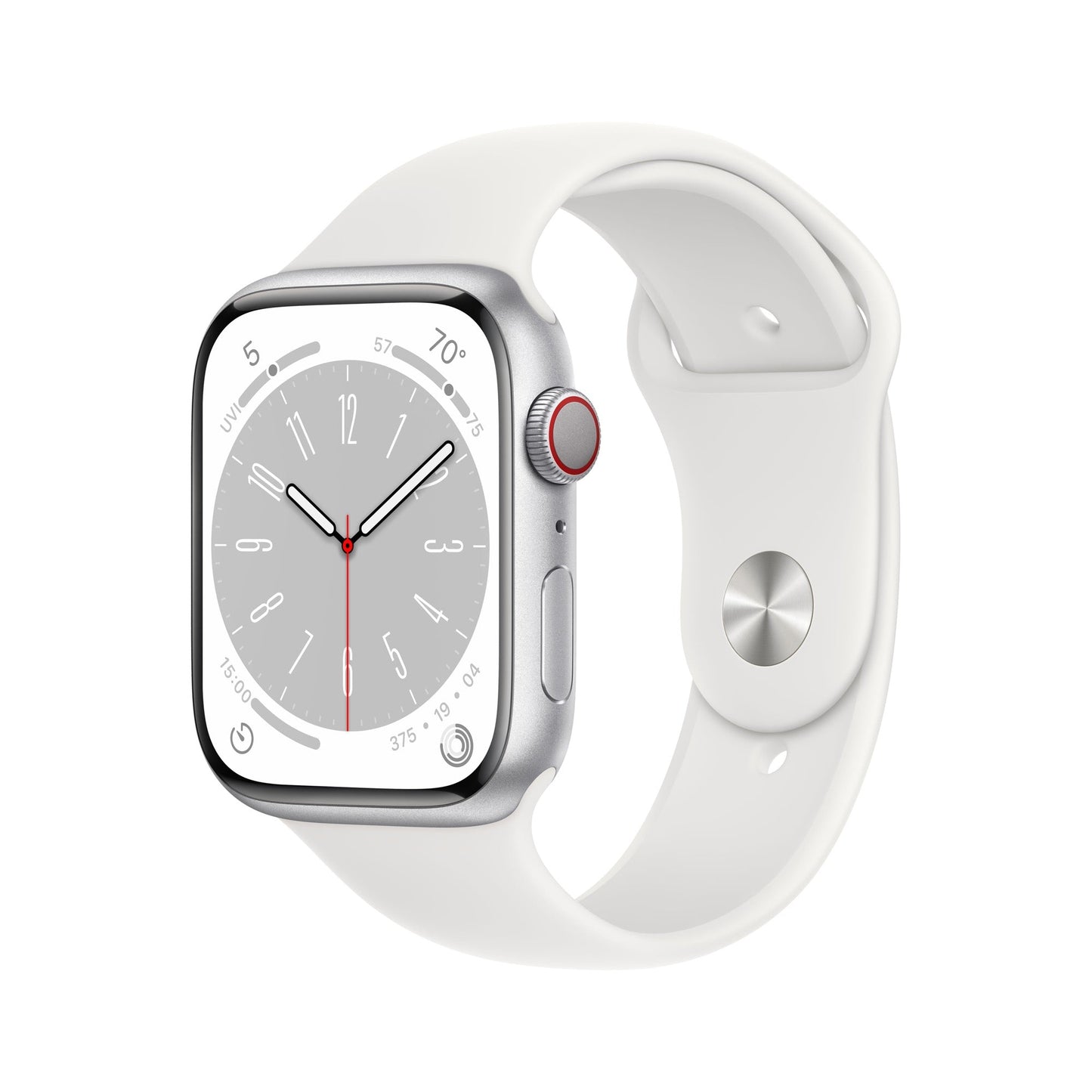 Apple Watch Series 8 GPS + Cellular, 45mm Silver