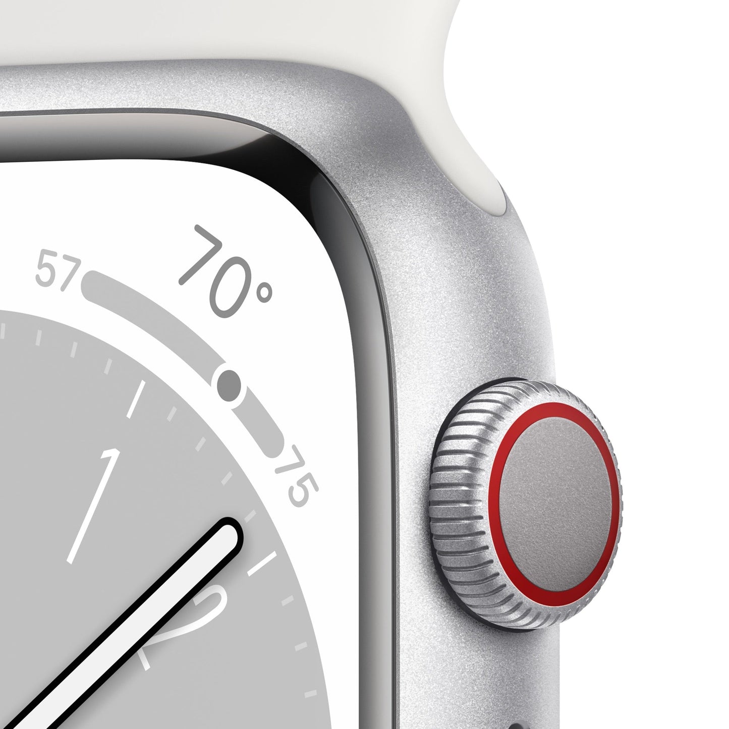 Apple Watch Series 8 GPS + Cellular, 45mm Silver – iStorm Cyprus