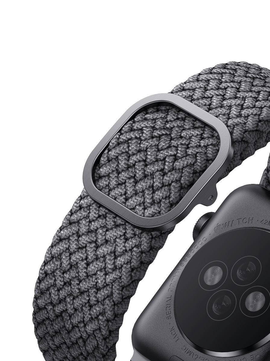 Uniq Aspen Braided Loop Band for Apple Watch 44/42mm - Gray